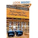 Techniques for College Writing: The Thesis Statement and Beyond