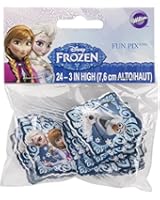 Wilton 2113-4500 Disney Frozen Fun Pix Cupcake Decor