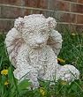 Gracie the Angel Bear Garden Statuary