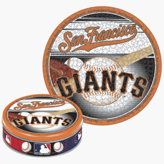 San Francisco Giants 500 Piece Puzzle with Tin