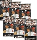 2009 Topps Attax Baseball Card Game - New Head-to-Head Action! Booster Pack Lot (6 Packs - 5 Cards per Pack)