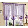 DVier Fadenvorhang Raumteiler lila Polyester BxH 300x295cm