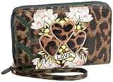Ed Hardy Gartergrande Zip-Around Wallet