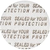 Covert Flasks® (10) Pressure Activated Tamper Proof Safety Seals for Shampoo and Conditioner Flask Sets And Bottles.