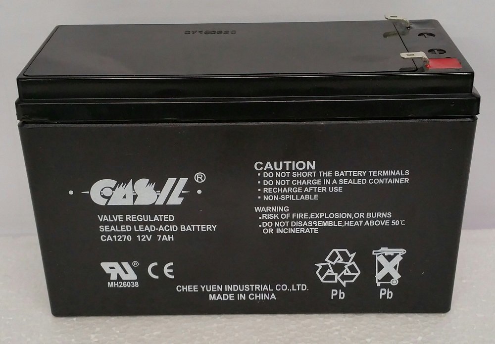 Amazon.com: CASIL 12V 7AH CA1270 FIRST ALERT ADT ALARM BATTERY ...