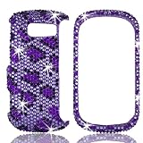 Talon 14918 Full Diamond Bling Phone Shell for LG VN530 Octane (Leopard-Pur ....