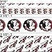 Offray College Florida State Seminoles (#1) Ribbon, 2-1/2 Inch