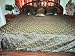 Silk Bedding-7p Black Floral Sari India Bedding Bedspread Duvet King/ Queen.