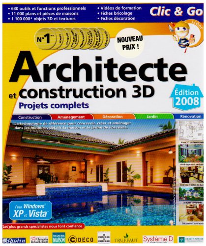 Architecte et construction 3D 2e ed. 2007 : solution pour projets complets