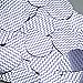 Sequin Purple Silver Chevron Zig Zag Pattern Metallic Teardrop 1.5 inches Couture Loose Paillettes