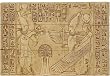 An Offering to Isis and Osiris Egyptian Wall Relief