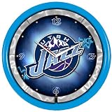 Authentic Street Signs Utah Jazz Plasma Clock
