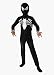 Search : Black Suit Spider-Man (Spiderman) Child Halloween Costume Size 4-6 (B196)