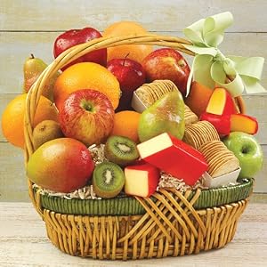 Jumbo Cheese & Fruit Basket