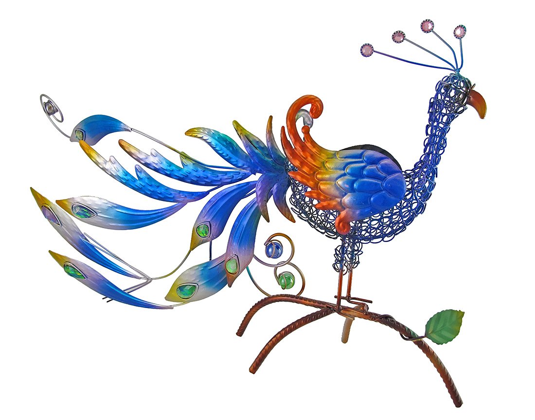 Beautiful Peacock Statues for Lawn and Garden Peacock Sculpture