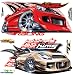 Brewster Hot Wheels Wall Mural Image