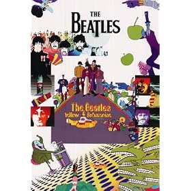 Beatles (Yellow Submarine) Music Poster Print - 24" X 36"