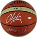 Carmelo Anthony Autographed 2008 Gold Molten FIBA Official Olympic Basketball