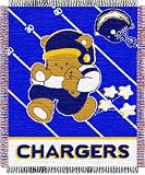 San Diego Chargers 36"x46" Woven Jacquard Baby Throw