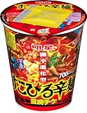 明星 すこびる辛麺 激辛豆腐チゲラーメン 62g×12個