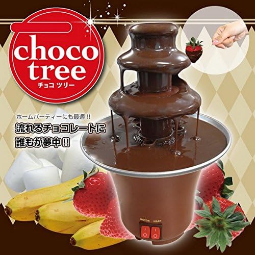 Mini Party Chocolate Fountain Fondue Maker Machine Self-restraint Heated