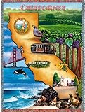 California Throw - 70 x 53 Blanket/Throw