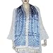 Fashion Scarfs for Women Printed Silk 22 X 72 inches