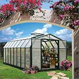 Rion Greenhouse Hobby 8 foot 6 inches W x 8 foot 6 inches L x 6 foot 10 inches H