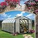 Rion Greenhouse Hobby 8 foot 6 inches W x 8 foot 6 inches L x 6 foot 10 inches H