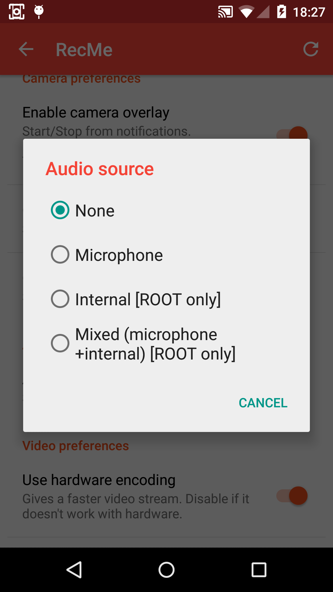 RecMe Free Screen Recorder Appstore for Android