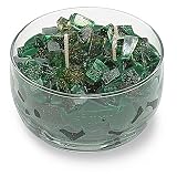 Primal Elements Color Bowl Candle, Evergreen Twist, 12-Ounce Jar