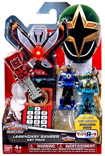 Power Rangers Super Megaforce Legendary Ranger Key Pack Roleplay Toy [Ninja Storm]