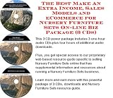 Indoor Furnitures item: The Best Make An Extra Income, Sales Models and eCommerce for Nursery Furniture Sets On-line Biz Package (3 CDs)