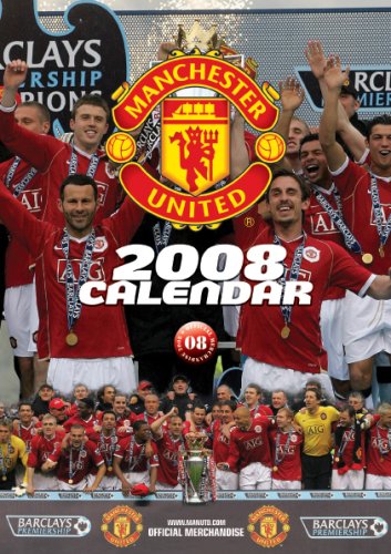 Official Manchester United FC A3 Calendar 2008