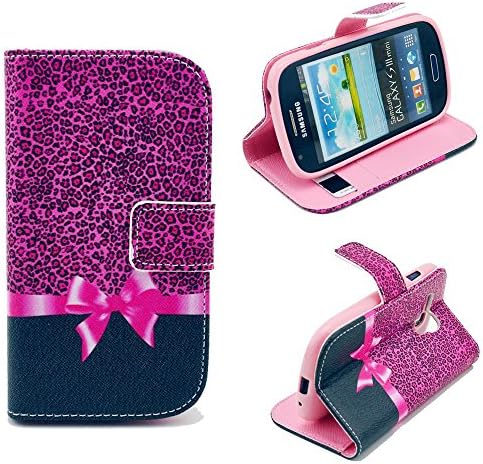 S3 mini case,Canica s3 mini leather,s3 mini wallet case,s3 mini leather case,s3 mini leather wallet case,Cuter picture flip leather case cover for samsung galaxy s3 mini i8190 015