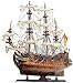 Old Modern Handicrafts San Felipe Medium Wooden Model Ship, Multi