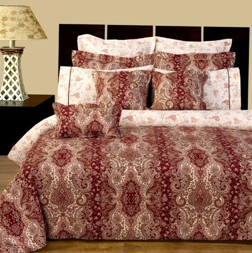 Wholesalebeddings Sara Jacquard Duvet Cover Set, Multi-Tone of Beige (Queen)