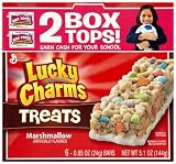Lucky Charms Treats Marshmallow, 5.1 Ounce (Pack of 6)