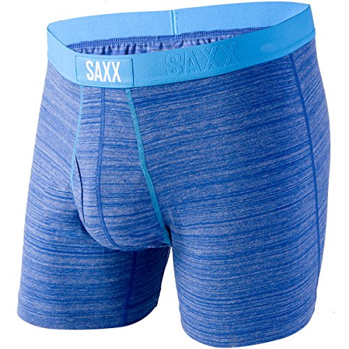 Saxx Mens Ultra Tri-Blend Fly Performance Boxers Underwear