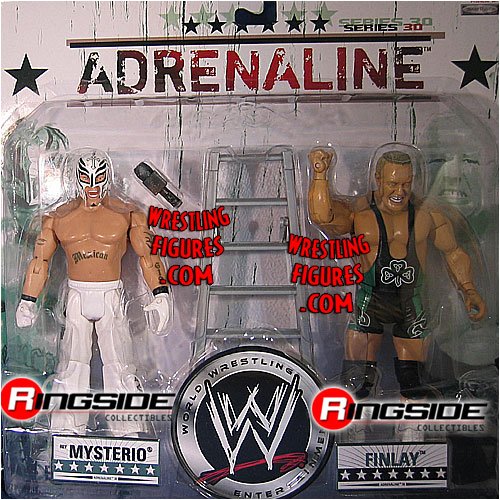 61wMTxlIWqL REY MYSTERIO & FINLAY Adrenaline 30 ACTION FIGURES 2 PACK TOY