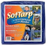 Homax 6019-06 SofTarp Waterproof Versatile Blanket, 5-by-7-Feet