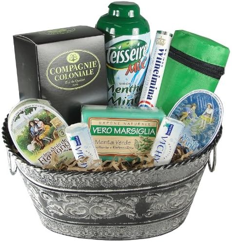 Minty Fresh Gourmet and Spa Gift Basket