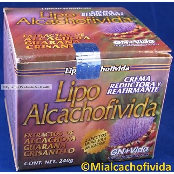 Set A Shopping Price Drop Alert For Lipo Alcachofivida extracts of Artichoke Guarana Chysanthellum, Reductive & Reaffirm Cream, 240-Grams