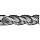 Niagara Cutter A345 Carbide End Mill for Aluminum, TiCN Coated, 3 Flutes, Square End