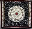 Tapestry/wall Hanging/bed Cover, Zodiac, 100% Cotton, 85"x 95"