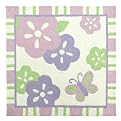 Tiddliwinks Lavender Flower Rug