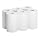 Georgia-Pacific 26610 SofPull Paper Towel Roll, 1-Ply Hardwound, 9" Width x 400' Length, White (Pack of 6)