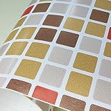 【お得な6mセット】壁紙 シール はがせる おしゃれ [wpc-002set06] 幅50cm×長さ6m単位 タイル キッチン壁紙シール リメイクシート アクセントクロス ウォールステッカー はがせる