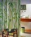 Duschvorhang Wannenvorhang Bambusmotiv Bamboo im Maß 180x180 cm