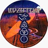 Led Zeppelin - Round Crop Circles Logo - Sticker / Decal